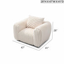 Cancun - Chair - White by Unique Piece Furniture