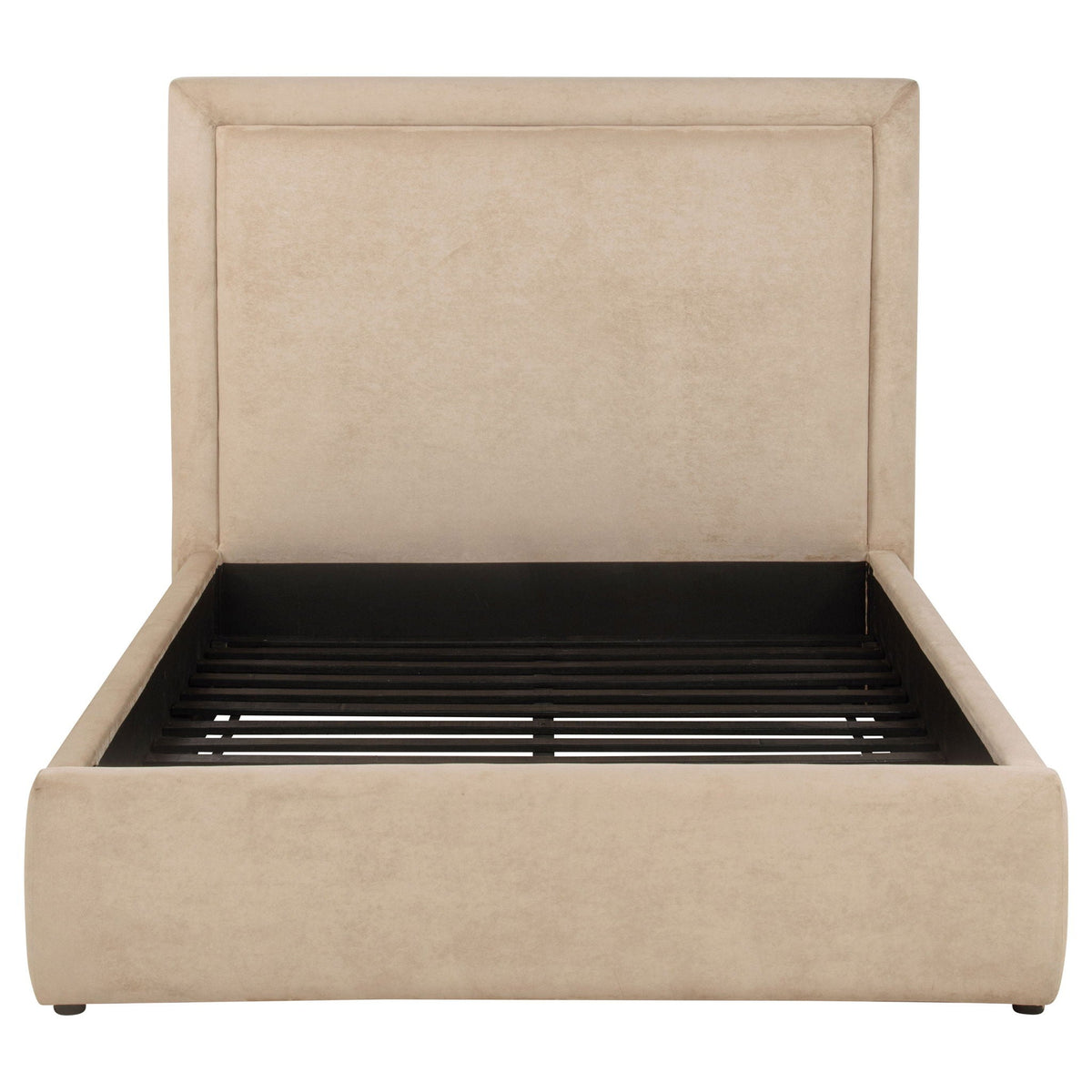 Lawson 54-inch Upholstered Full Platform Bed Light Saddle, photo 7 of 7