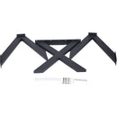 Table Frame, Table Base, Spider Table Legs, Table Runner Confrerence Table - Black by HouseOfZazla
