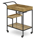 Barnes - Bar Cart - Natural by HouseOfZazla