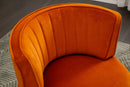360 Degree Swivel Cuddle Barrel Accent Sofa Chairs, Round Armchairs with Wide Upholstered, Fluffy Velvet Fabric Chair for Living Room, Bedroom, Office, Waiting Rooms