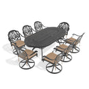 9-Piece All-Weather Cast Aluminum Dining Set