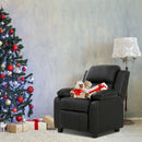 Kids Deluxe Headrest Recliner Sofa Chair with Storage Arms by LJGDeals