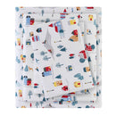 4 Piece King Printed Sheet Set