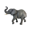 20'' Tall Resin Elephant Statue with Raised Trunk by HouseOfZazla