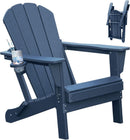 Adirondack Chair with Foldable Design and Built-In Cup Holder by HouseOfZazla