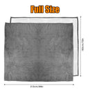Electric Heated Full Size Fleece Heated Blanket with 10 Heating Levels 10 Hours Auto Off Machine Washable for Home Office Usage 72x84in