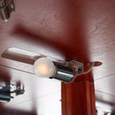 6 Shelf Corner Curio Display Cabinet with Lights, Mirrors and Adjustable Shelves, Cherry