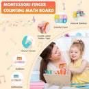 Educational Flash Cards & Counting Board Set for Toddlers and Preschoolers