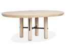 Sunset Cove - Extendable Round Dining Table - Sanibel Brown by Unique Piece Furniture