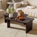 Modern Minimalist Coffee Table Set With Splicing Design by HouseOfZazla
