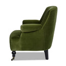 Eloise - Design Pleated Sock Arm Accent Armchair by HouseOfZazla