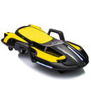 24V Kids Ride On Electric scooter w/ helmet knee pads,24v ride on toy for kids,Spray function,2WD 400w wheel-hub motor,5.59-6.84MPH,Gravity Steering,Use for 1-2 hours,Exercise your child age 6+.