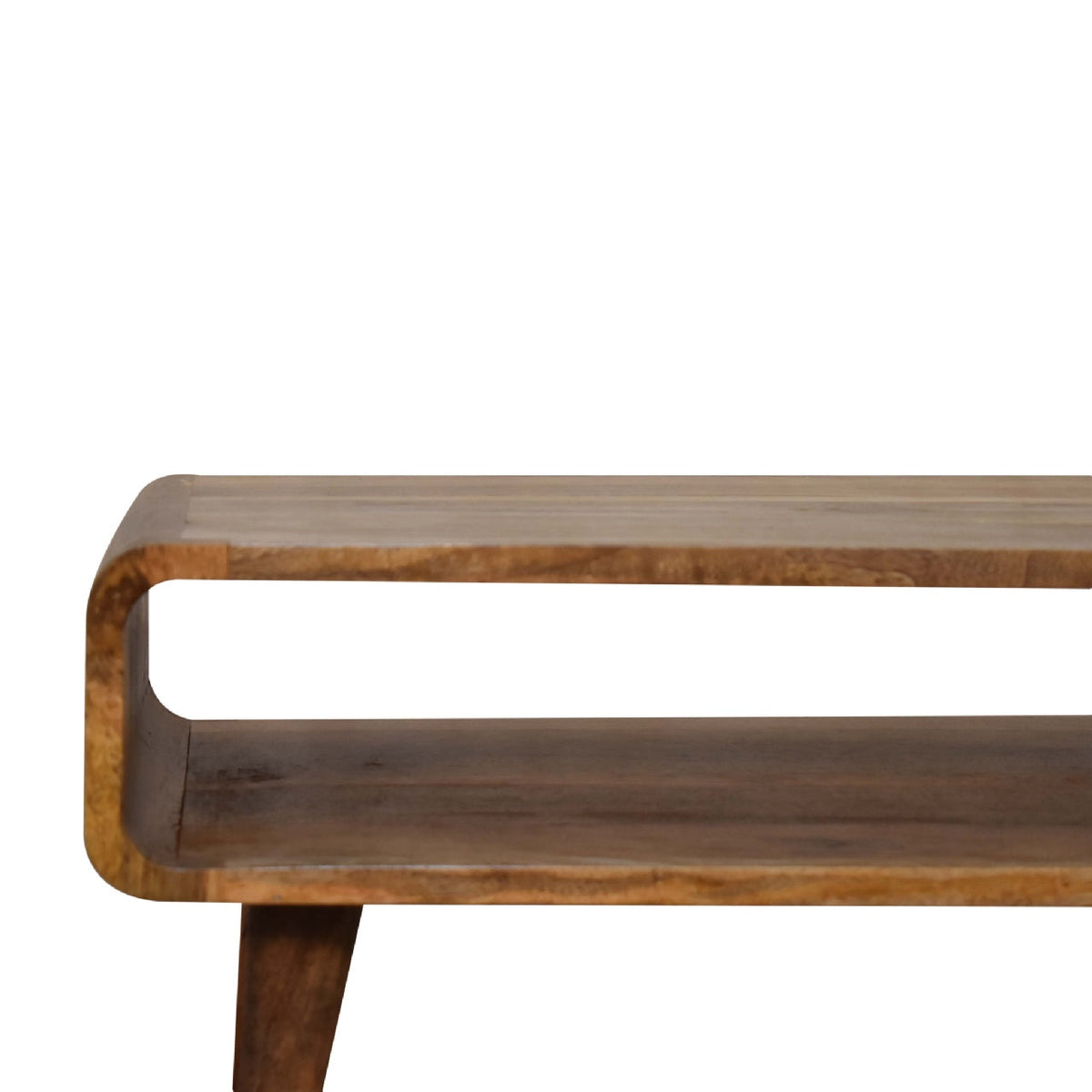Solid Wood Media Unit, Open Slot, Oak-ish, photo 5 of 10