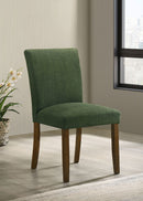 Paxton Upholstered Dining Side Chair Green (Set of 2)