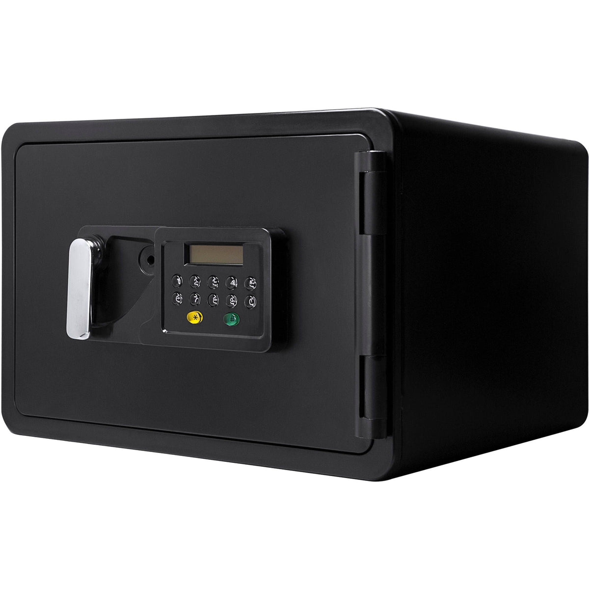 0.54 Cubic Ft Keypad Fireproof Security Safe - Black