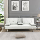 Futon Sofa Bed With Armrest Two Holders by HouseOfZazla
