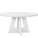 Round Dining Cross Base Kitchen Table by HouseOfZazla