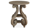 Tinley Park - Round Accent End Table - Dove Tail Gray