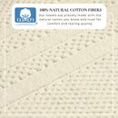 100% Cotton Checkered Jacquard Bath Towel Set - Giuliana Collection by Great Bay Home
