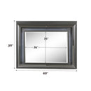 Sawyer - Mirror With LED - Metallic Gray