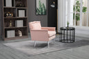 Accent Chair, Living Room Chair / leisure single sofa with acrylic feet