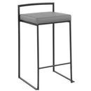 Fuji - Contemporary Style Stackable Counter Stool by HouseOfZazla