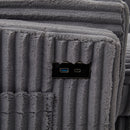 Convertible U-Shaped Sectional Sofa Bed With USB Ports And Storage by HouseOfZazla