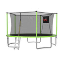 14FT Sports Fitness Trampoline with Enclosure Net by HouseOfZazla
