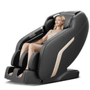 Massage Chair, Zero Gravity Shiatsu Massage Chairs Full Body And Recliner Sl-Track Massage Chair With Bluetooth Speaker, Anion, Thai Stretch, USB Charing, Heating And Foot Roller Massager - Black by HouseOfZazla