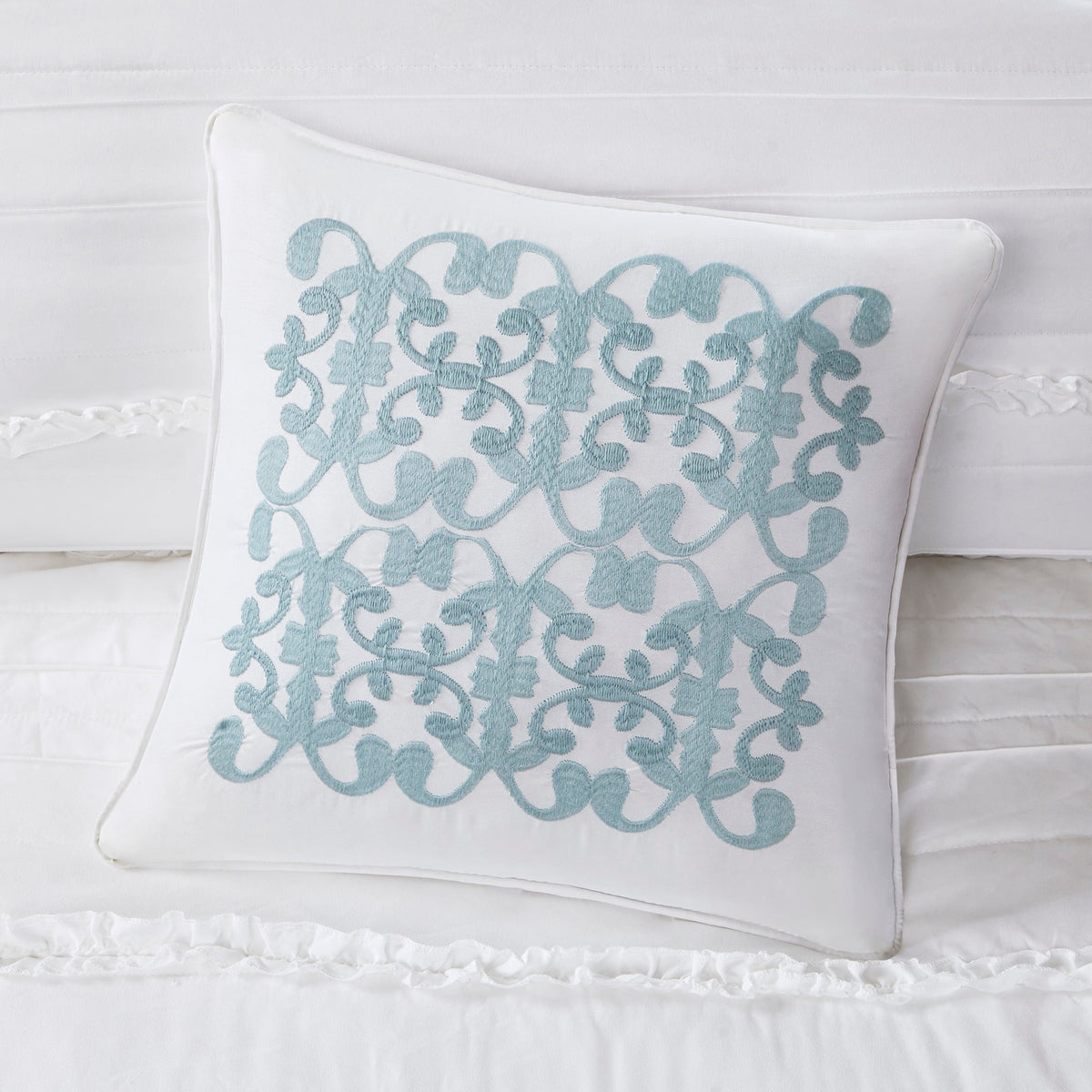 5 Piece Ruffled Comforter Set, photo 2 of 10
