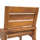 Outdoor Acacia Wood Dining Chair (Set of 2) by HouseOfZazla