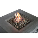 Fibre Reinforced Propane / Natural Gas Fire Pit Table - Charcoal by HouseOfZazla