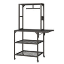 Heavy Duty 3D Printer Stand With Filament Storage Rack - Black by Unique Piece Furniture