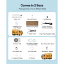 Mini Split Air Conditioner, 9000 BTU 115V Fast Cooling & Heating by HouseOfZazla