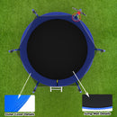 Trampoline With Basketball Hoop, Astm Approved Reinforced Type Outdoor Trampoline With Enclosure Net by HouseOfZazla