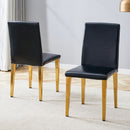 Modern Dining Chairs With Metal Legs by Unique Piece Furniture