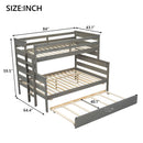 Detachable Design Bunk Bed With Ladder by Unique Piece Furniture