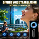 Compact Language Translator – 136 Languages, Two-Way Voice, Portable