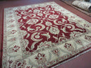 8' X 10' Vintage Fine Handmade Peshawar Agra Chobi Rug