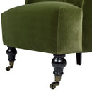 Eloise - Design Pleated Sock Arm Accent Armchair by Unique Piece Furniture