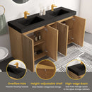 Galan 60F" Knotty Bathroom Vanity