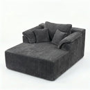 Chaise Lounge Chair, Deep Seat Sleeper Couch For Living Room by HouseOfZazla