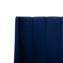 Aspen - Vertical Tufted Modern Headboard Platform Bed Set by HouseOfZazla