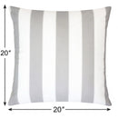 Horizon Stripe Pillow Outdoor & Indoor by Unique Piece Furniture
