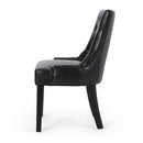 Cheney Contemporary Dining Chair Tufted Upholstery (Set of 2) by HouseOfZazla