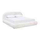 Archie Puffy Grounded - Upholstered Platform Bed by HouseOfZazla