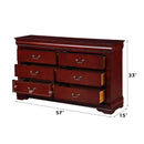 Louis Philippe - Bedroom Dresser, Sleek Design by Unique Piece Furniture