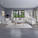 Mahler - Chair With 2 Pillows - Beige Linen by Unique Piece Furniture
