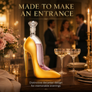 Gold Heel Stiletto High Heels Shape Decanter Whiskey and Wine Decanter